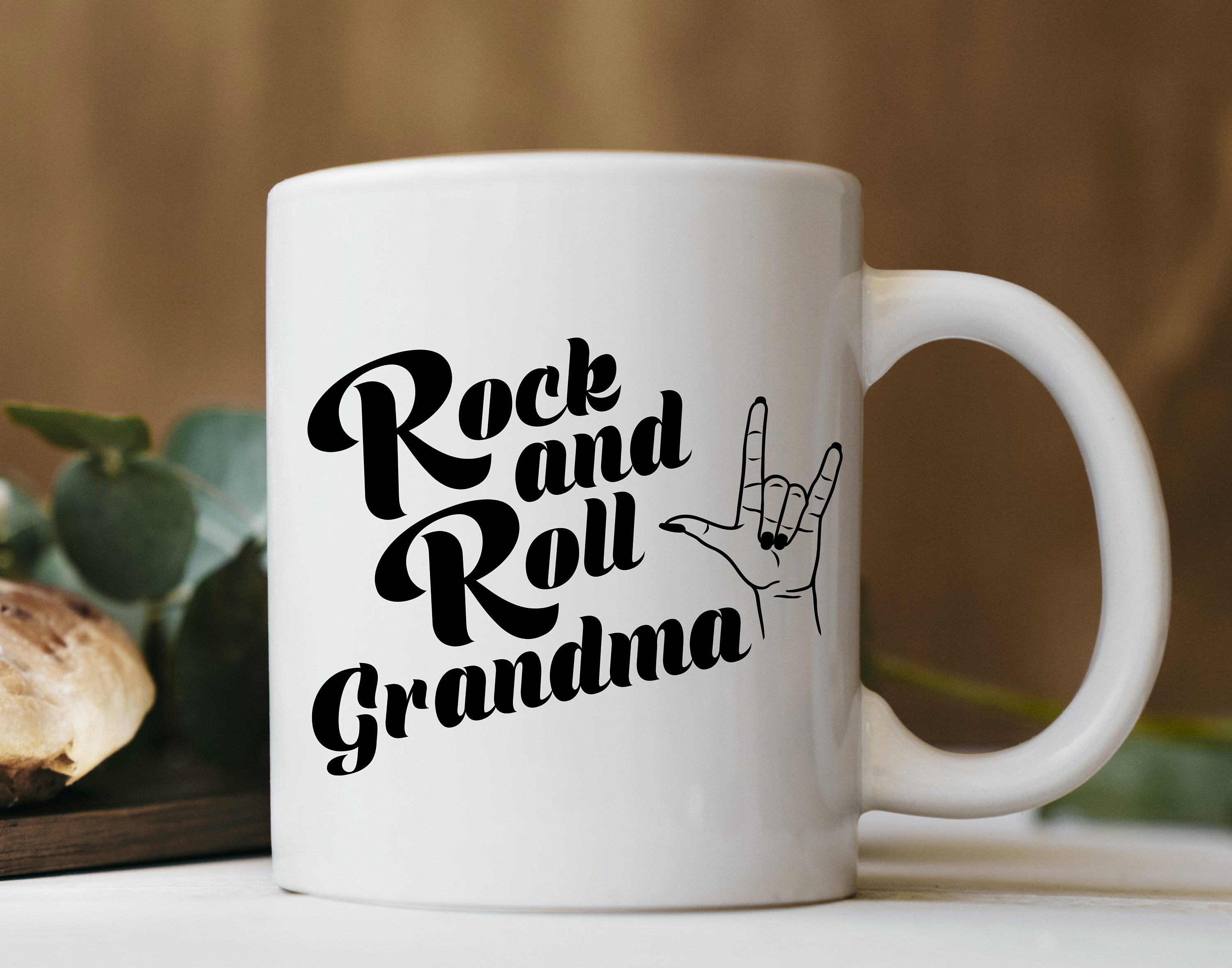Grandmother Rocks Grandma Rock SVG, PNG PDF Eps Jpg, Girl Svg, Cool Grandma Svg, Rock ...