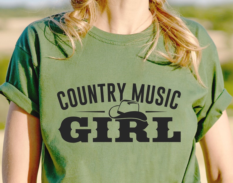 Country Music Girl SVG PNG PDF Country Girl Svg Southern Etsy