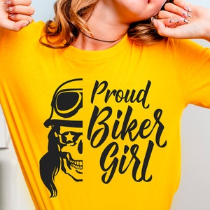 Proud Biker Girl Svg Png, Motorcycle Svg, Girl Biker Svg, Ride or Die Svg, Road Trip Svg, Biker Babe, Motor Cycle Clipart, Rock and Roll Svg