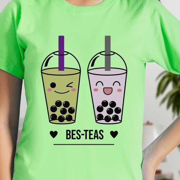 Best-Teas SVG PNG PDF eps jpg, Bubble Tea svg, Tea Lover svg, Asia svg, Best Friends svg, Boba svg, Coffee Cup svg, Tea Cup svg, Gift svg