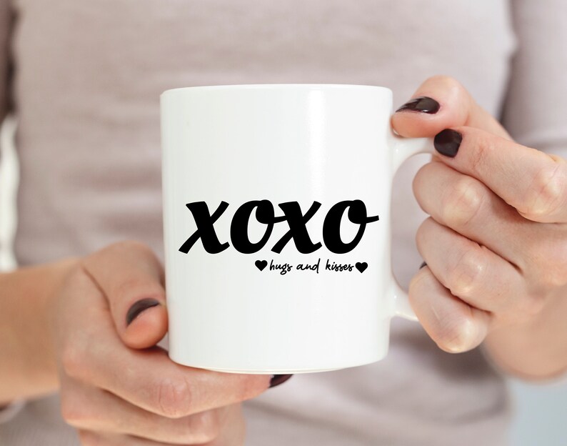 Hugs and Kisses SVG PNG PDF Xoxo Svg Heart Svg Valentines - Etsy