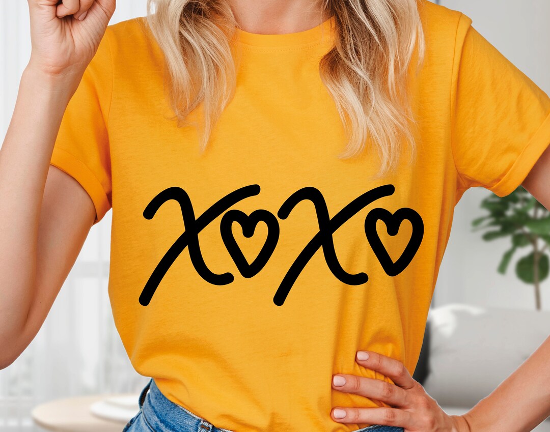 Hugs and Kisses SVG PNG PDF Xoxo Svg Heart Svg Valentines - Etsy