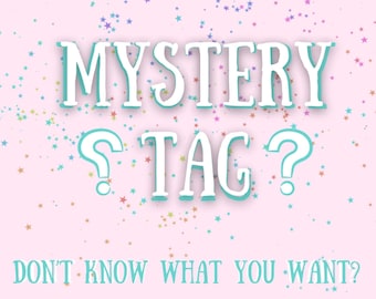 Mystery Custom Pet Tag, Custom Dog Tag, Resin Dog Tag, Cat Tags, Dog Tags