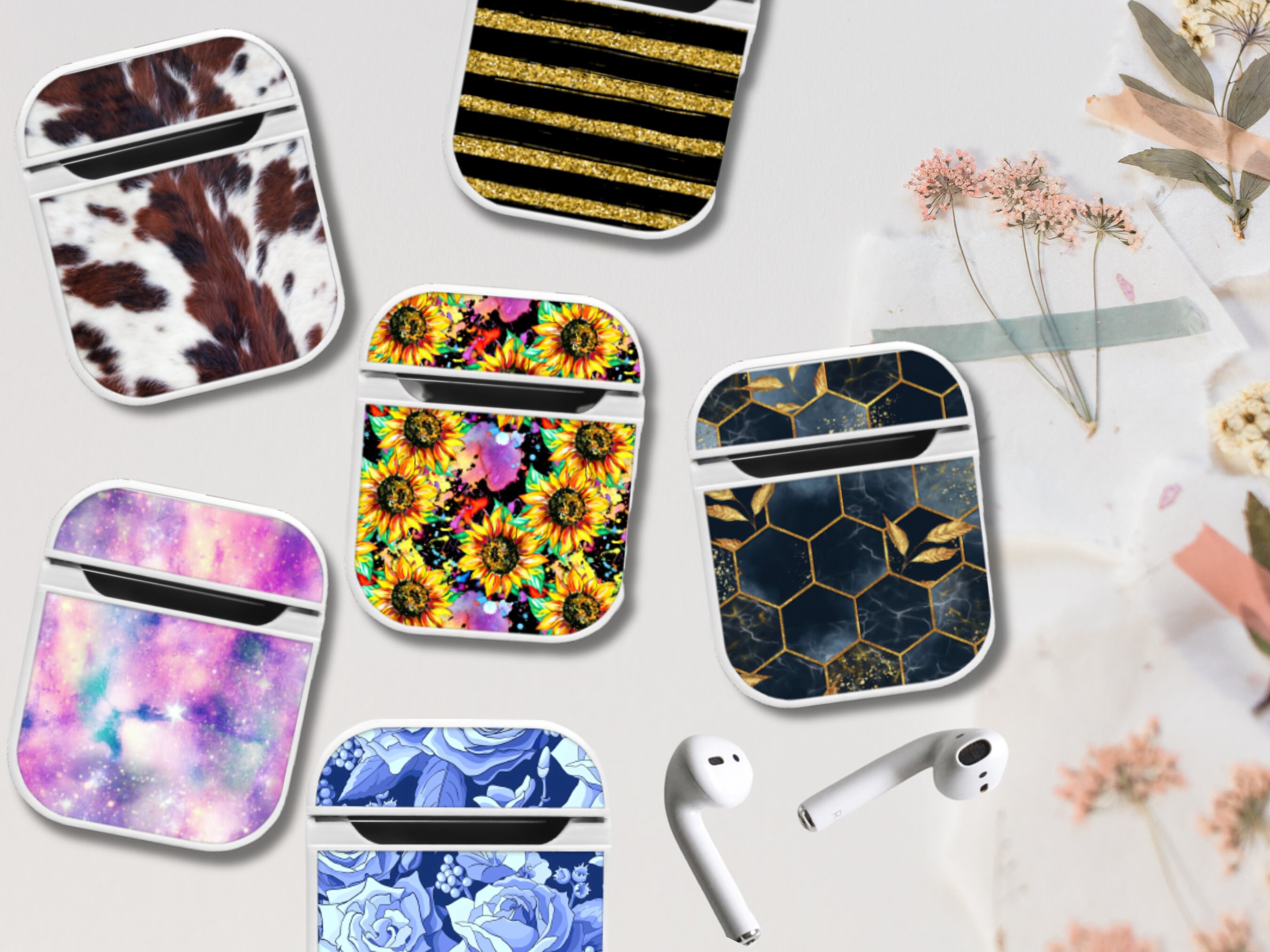 Hard Shell AirPod Case, Custom Designs, AirPod Pro, AirPod 1st Gen