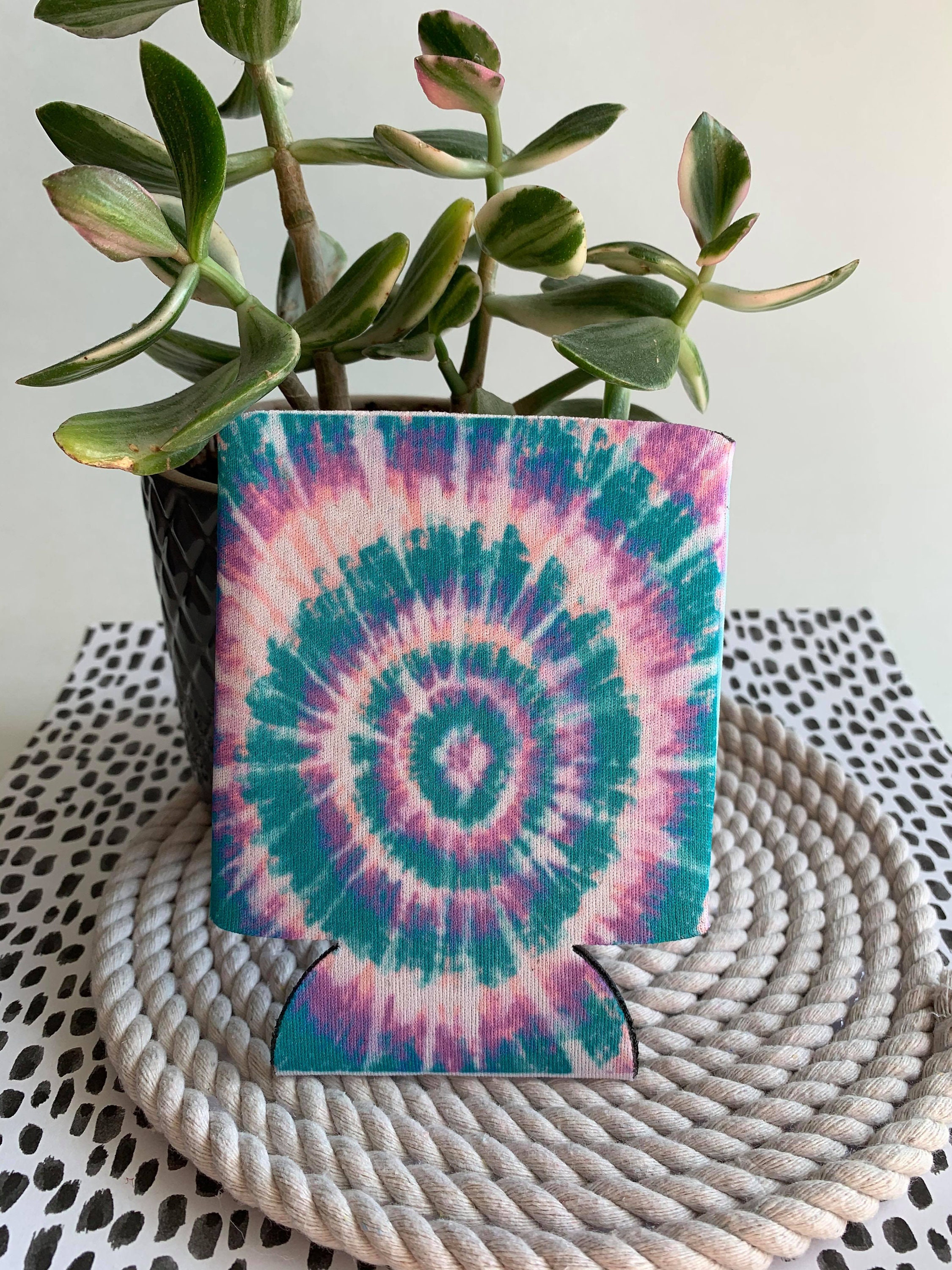 Tie Dye Can Koozie Can Cover Beer Cooler Cozie Etsy Canada