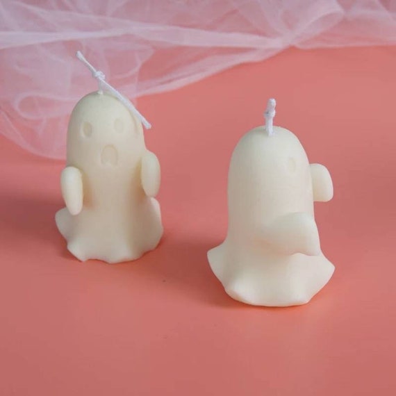 AIHOME Candle Silicone Mold Ghost DIY Handmade Mould for Gifts 1 Pcs,Resin Moulds Silicone 