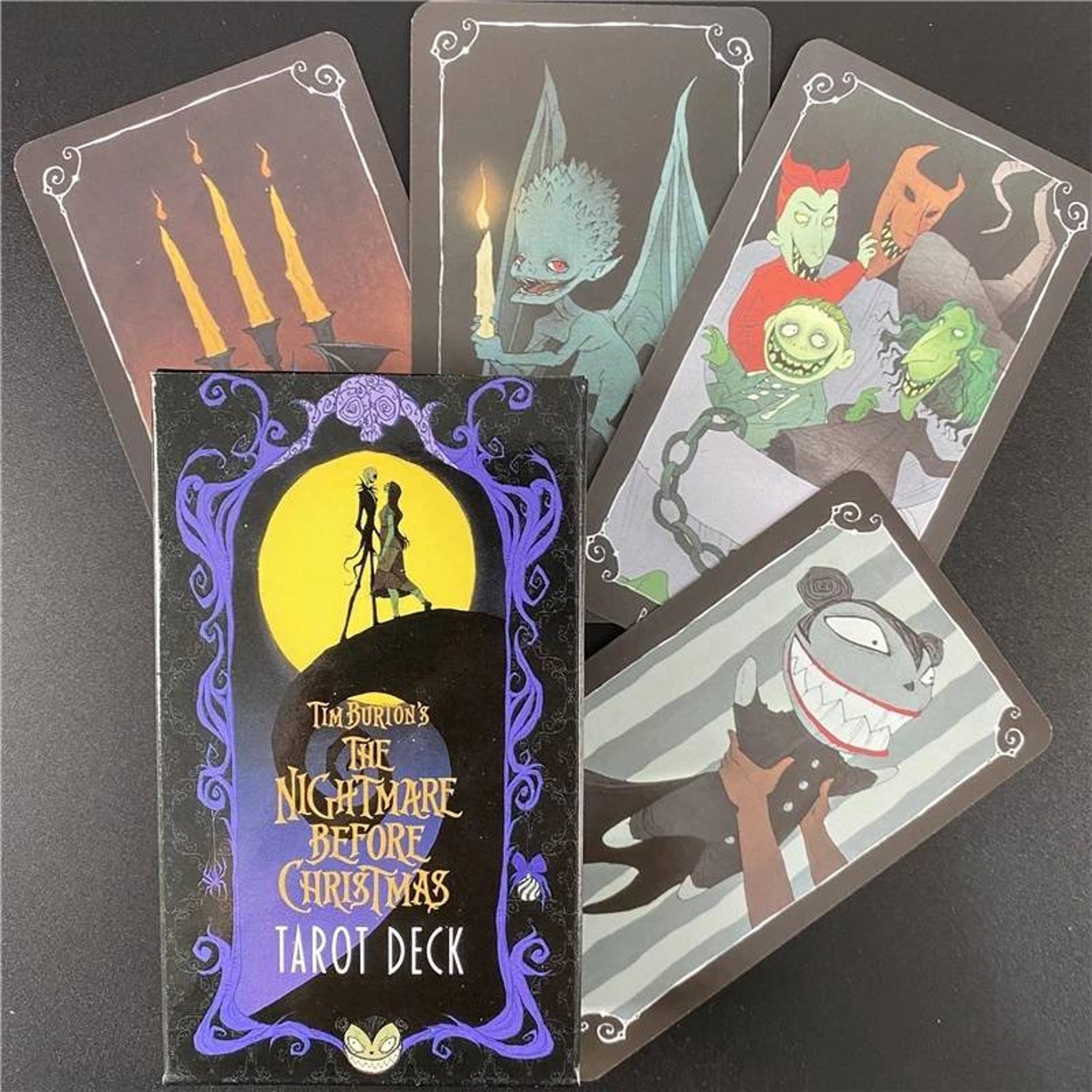 Nightmare Before Christmas Tarot Cards 