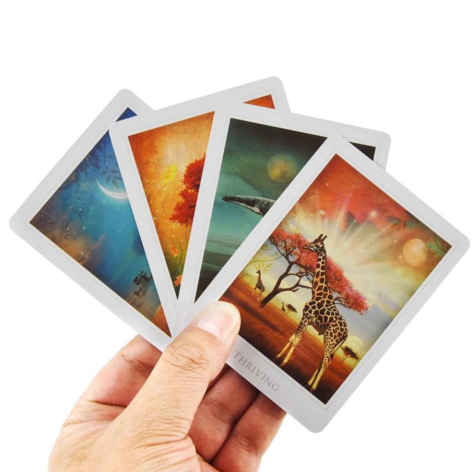 Sacred Destiny Oracle Tarot Card Deck 52 cards divination Etsy