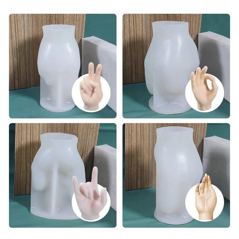 Silicone mold resin hands hand Form universe spiritual Etsy