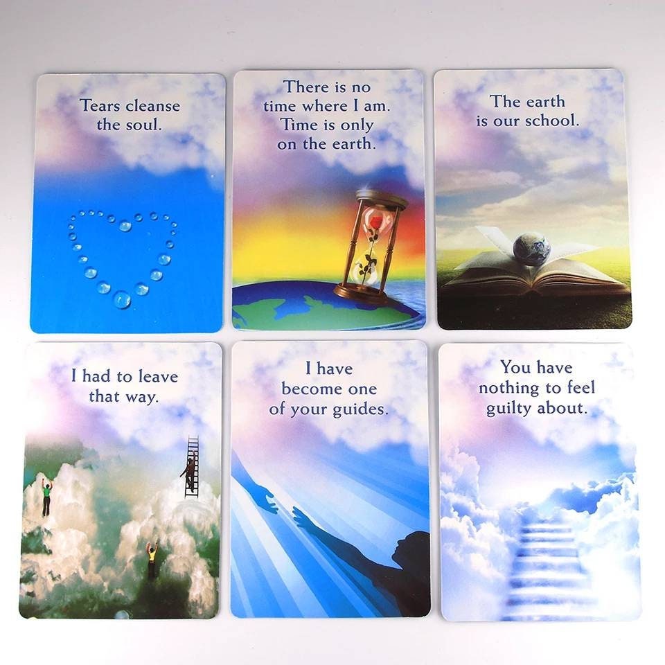 Talking to heaven Oracle Tarot Card Deck 44 cards divination Etsy