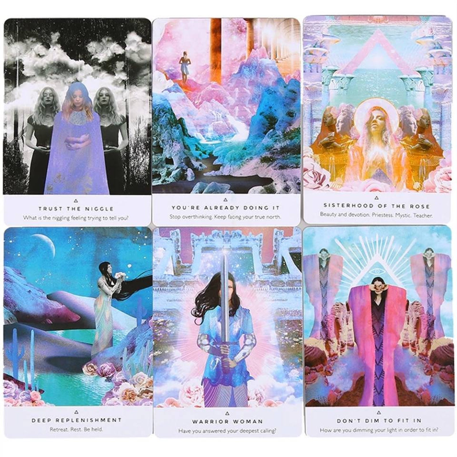 Work your light Oracle Tarot Card Deck 44 cards divination Etsy