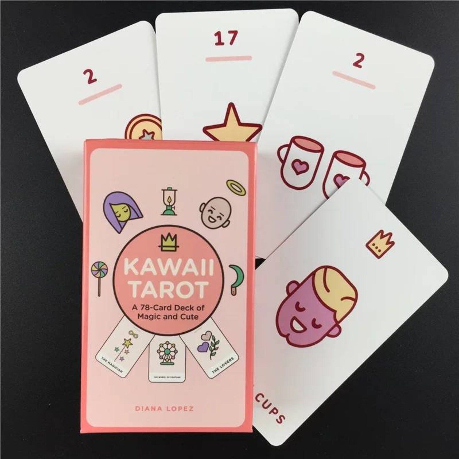 Kawaii tarot Tarot Card Deck 78 cards Oracle divination Etsy