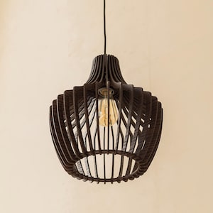 Wood Pendant Light, Ceiling Light, Hanging Lamp, Wooden Chandelier, Wood Light Fixture, Wood Pendant Light Modern Chandelier, Kitchen Light
