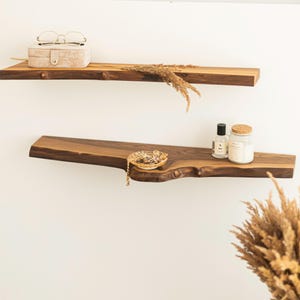Floating Shelves, Wall Shelves, Corner Shelf, Bookshelves, Live Edge Shelf, Wooden Wall Decor, Floating Bookshelf, Farmhouse Decor