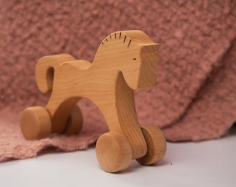 Giocattoli in legno per bambini - Giocattoli Montessori fatti a mano, giocattoli educativi - Decorazioni per la cameretta dei bambini