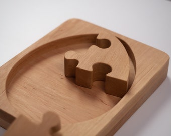 Puzzle per bambini in legno - Montessori Toys 1 Anno - Giocattoli educativi in legno - Uovo di Pasqua