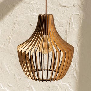 Pendant Lighting Living Room Chandelier Ceiling Light Fixture Mid Century Modern Dining Room Ceiling Lamp Wood Scandinavian Bedroom Kitchen