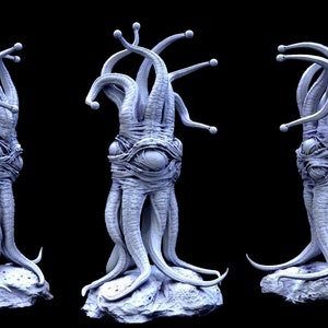 Mindwitness (Mind Flayer infected Beholder) Elder Brain |100 mm (3.9&quot;) tall 28mm,32mm,75mm Scales | Dungeons and Dragons |Pathfinder |DnD 5e