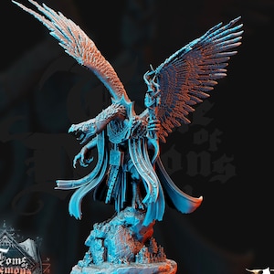 Demon Lord | 180mm |  Wingspan 170mm  | Dungeons and Dragons | Archvillain Games | Miniatures Wargames
