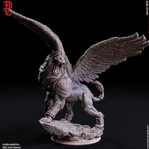 Winged clearance lion etsy