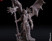 Devil, Fallen Angel, Demon | 5 Sizes / Scale Resin Miniature | D&D