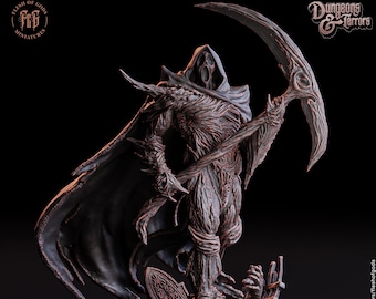 The Ghost Assassin | Undead Ghost, Specter | 28mm, 32mm, 75mm Scale Resin Miniature | DnD 5E
