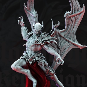 Vampire Elder | 145mm tall available: 28mm, 32mm, Scales | Undead Dungeons and Dragons 5e Miniatures | Pathfinder | Figurine | DnD Mini |