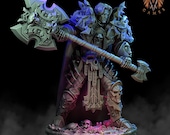 Oathbreaker Paladin Great Weapon Master Unpainted Miniature | 28mm