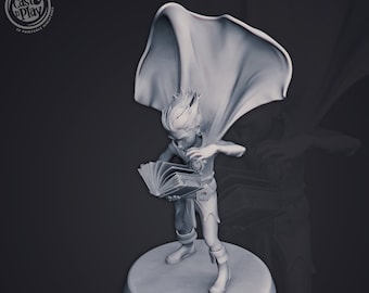 Kid Human Wizard Miniatures | Spell Caster | Dungeons and Dragons | 3 Sizes /Scales | Pathfinder | Unpainted