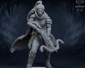 Gloom Stalker Ranger Miniature | Elf Assassin Scout | Resin RPG Figure