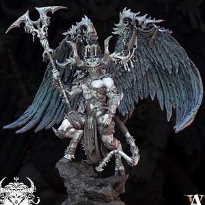 Archdevil, Demon Lord Fiend, Devil | 28mm,32mm,54mm,75mm Scale  - Boss Monster Mini D&D 5e - Pathfinder Figurine | Archvillain games