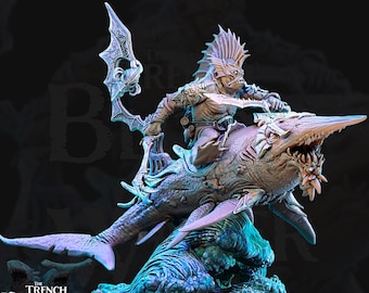 H&O SHARKUN フィギュア San Jose Shogun Shark By 2PetalRose - The Toy Chronicle