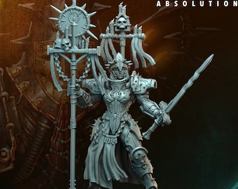 Sci-Fi Miniature Crownthorn Hallowed Sisters Absolution |  5 Sizes/Scales | Resin Mini
