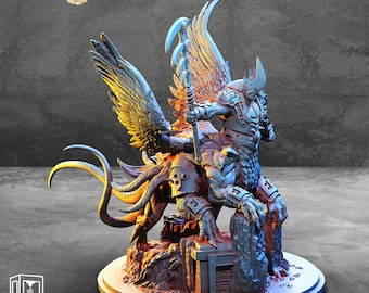 Infernal Demon Prince Astaroth – Resin Boss Miniature | 5 Sizes