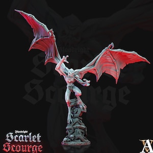 Feral Vampire Spawn | 28mm and 32mm Scales | Undead Dungeons and Dragons 5e Miniatures | Pathfinder | DnD Figurine | Archvillain Games