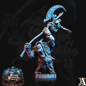 Undead Spawn, Demon Slave Minion | 28mm, 32mm,54mm, 75mm,100mm Scale | Undead D and D 5e Miniatures | Pathfinder | Archvillain games