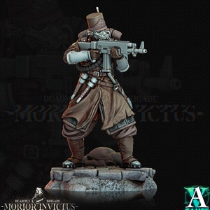 Miniatura Sci-Fi Light Infantry Army Veteran | 5 rozmiarów / skal | Figurka z żywicy | Morior Shocktrooper TPG