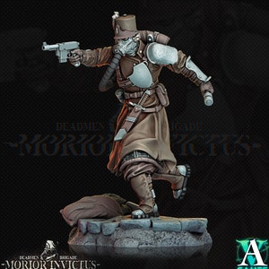 Miniatura Sci-Fi Light Infantry Army Veteran | 5 rozmiarów / skal | Figurka z żywicy | Morior Shocktrooper TPG