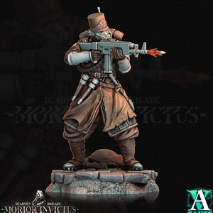 Miniatura Sci-Fi Light Infantry Army Veteran | 5 rozmiarów / skal | Figurka z żywicy | Morior Shocktrooper TPG
