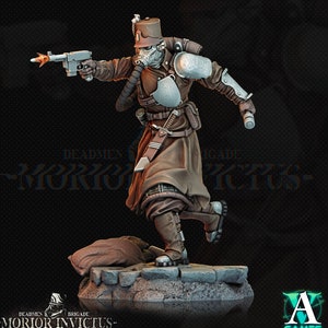 Miniatura Sci-Fi Light Infantry Army Veteran | 5 rozmiarów / skal | Figurka z żywicy | Morior Shocktrooper TPG