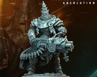 Sci-Fi Miniatur Crownthorn Hallowed Sisters Absolution | 28 mm 32 mm 54 mm 75 mm 100 mm Resin Mini