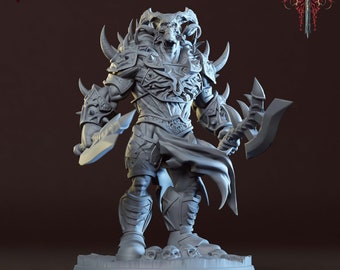 Miniatura Demona | Potwór Otchłani | Żywica 28 mm 32 mm 54 mm 75 mm 100 mm