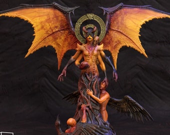 Demon Queen Izebel 28 mm 32 mm schaal 75 mm 100 mm basis D&D Pathfinder harsminiatuur