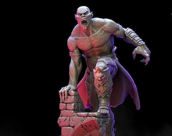 Vampire - | 32mm Scale |  Miniature | DnD Miniatures Undead | Pathfinder  | Vampire Figurine