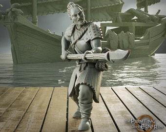 Swashbuckler Pirate Fighter Polearm Lance | Sea encounter | 5 Sizes /Scales | Player Character D&D