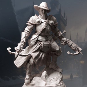 Inquisitor, Eldritch Knight Witch Hunter, Monster Slayer D&D 5e | 28mm,32mm,54mm,75mm,100mm Scales |Dungeons and Dragons Pathfinder DM Stash
