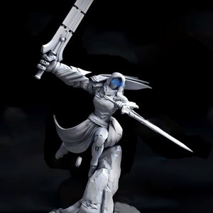 Warforged Fighter Ranger PC NPC , Nimblewright Construct | 28mm, 32mm, 75mm Scale | Dungeons and Dragons | Pathfinder | Mini Monster Mayhem