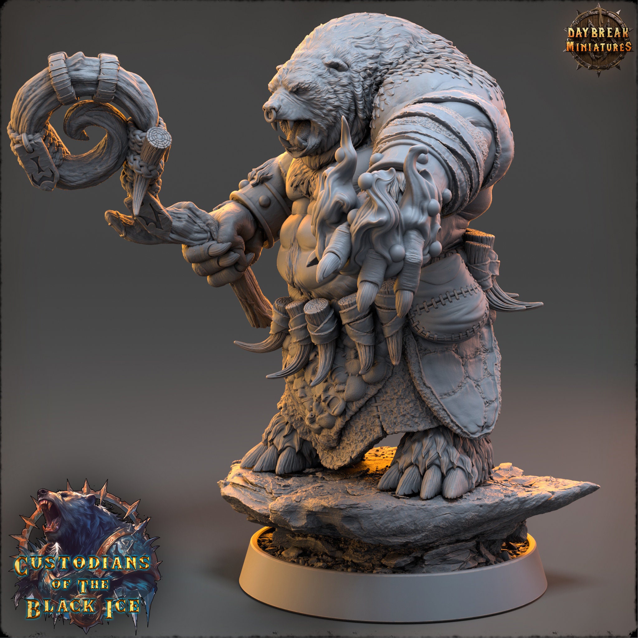 Werebear Size Example Druid Bearfolk Werebear Humanoid Scales: 5 Sizes /scales | D&D 5e ...