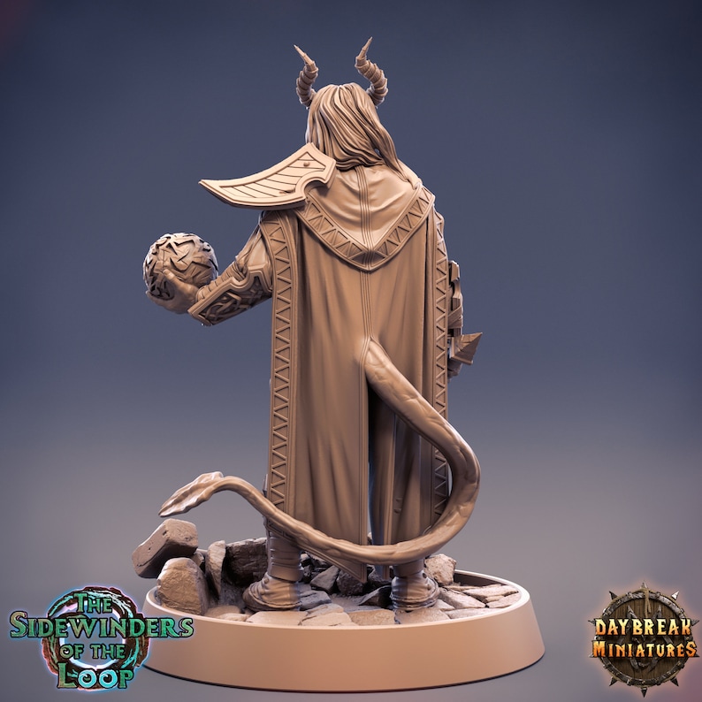 Tiefling Warlock Pact of the Blade Cambion 28mm 32mm 75mm Etsy UK