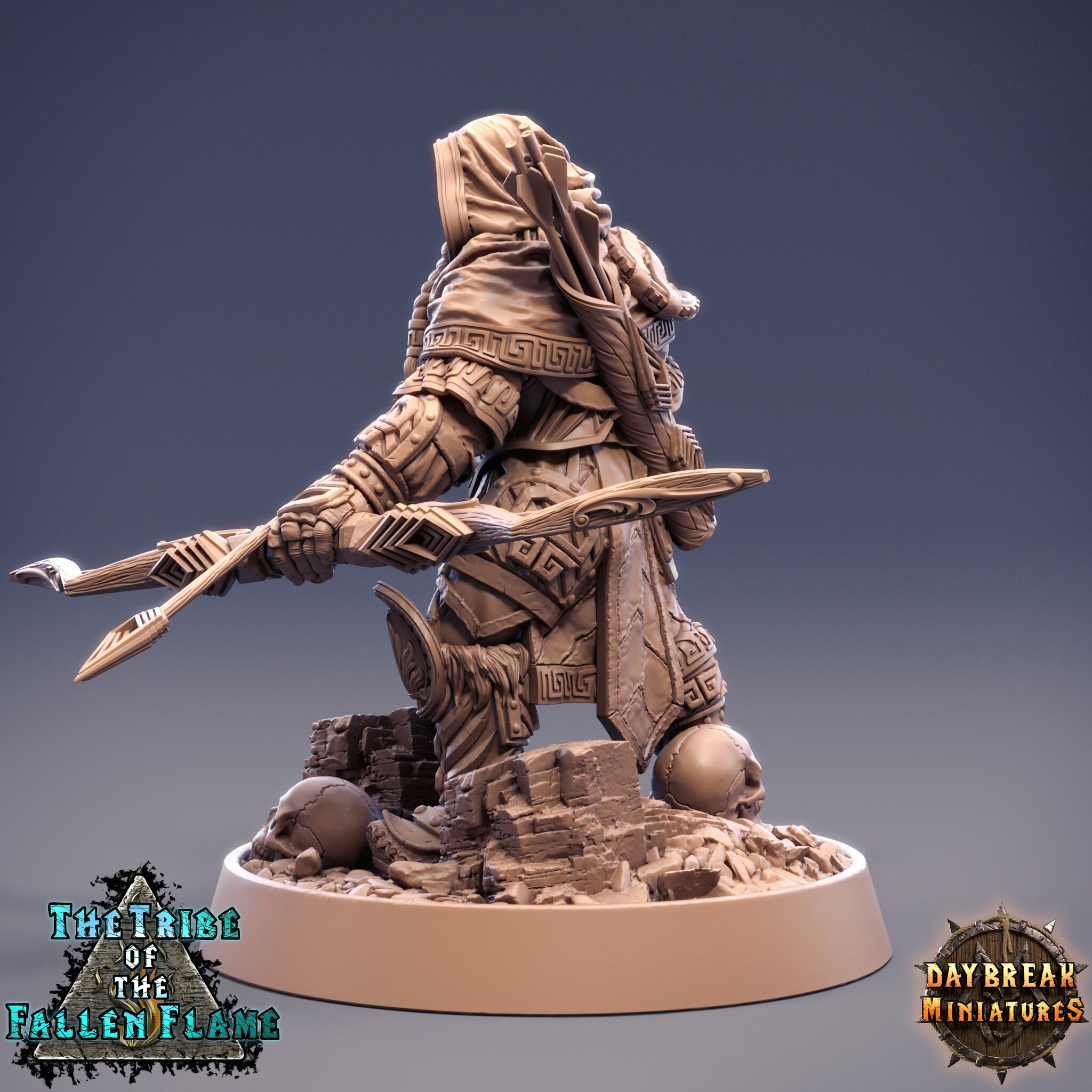 Rogue Assassin Ranger Sharpshooter Longbow Expert | 3 Sizes/scale Resin ...